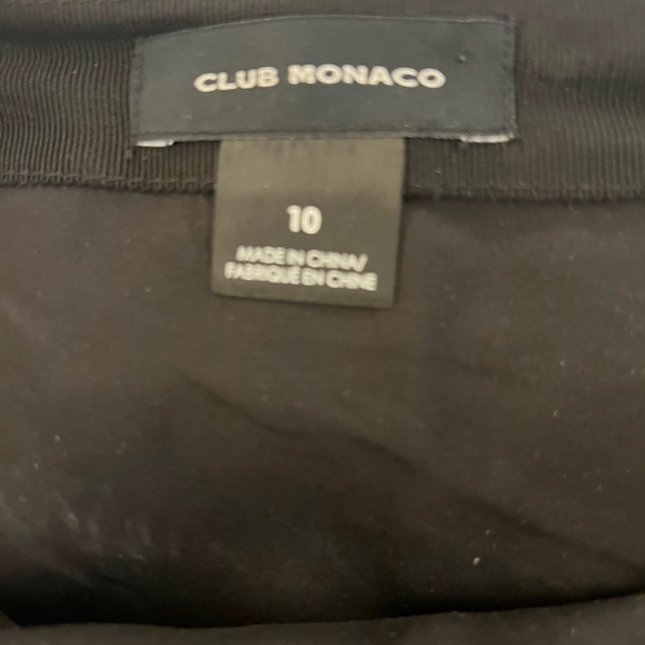 Club Monaco sequin mini skirt. Size 10 silver with floral print. Never worn - Picture 4 of 6